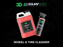 Load image into Gallery viewer, 3D Wheel and Tire Cleaner, GLW Series | Ultimate Deep Clean | All-in-One Wheel &amp; Tire Cleaner Removes Dirt, Grime, Brake Dust, Tire Browning | Safe on All Wheels | DIY Car Detailing | 16 oz