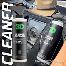 Load image into Gallery viewer, 3D Leather Cleaner for Car, GLW Series | Ultimate Deep Cleaning | Removes Dirt, Grease, Body Oils | DIY Car Detailing | Versatile Cleaner for All Leather Goods | 16 oz