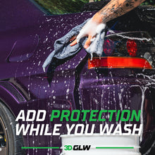 Load image into Gallery viewer, 3D SiO2 Ceramic Wash and Wax Soap, GLW Series | Hyper-Glide Hydrophobic Formula | Ultimate Dirt &amp; Contaminant Eliminator | Protects Paint | DIY Car Detailing | 64 oz