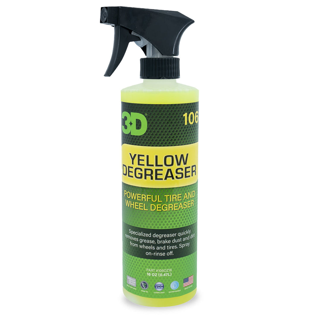 3D 106 | Yellow Degreaser - Wheel & Tire Cleaner