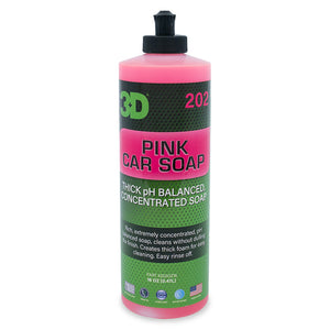 3D 202 | Pink Car Soap - Hyper-Concentrated Biodegradable Cherry Scent