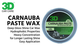 3D 412 | Carnauba Paste Wax