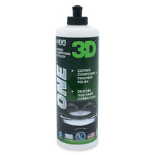 Load image into Gallery viewer, 3D ONE Hybrid Compound &amp; Finishing Polish 16 ounces Made In USA by 3D Car Care Products in California Available at 3D Car Care Miami store and www.3dcarcaremiami.com