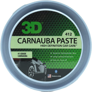 3D 412 | Carnauba Paste Wax