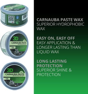 3D 412 | Carnauba Paste Wax