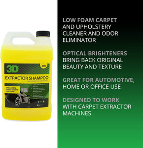 3D 208 | Extractor Shampoo (Low Foam)