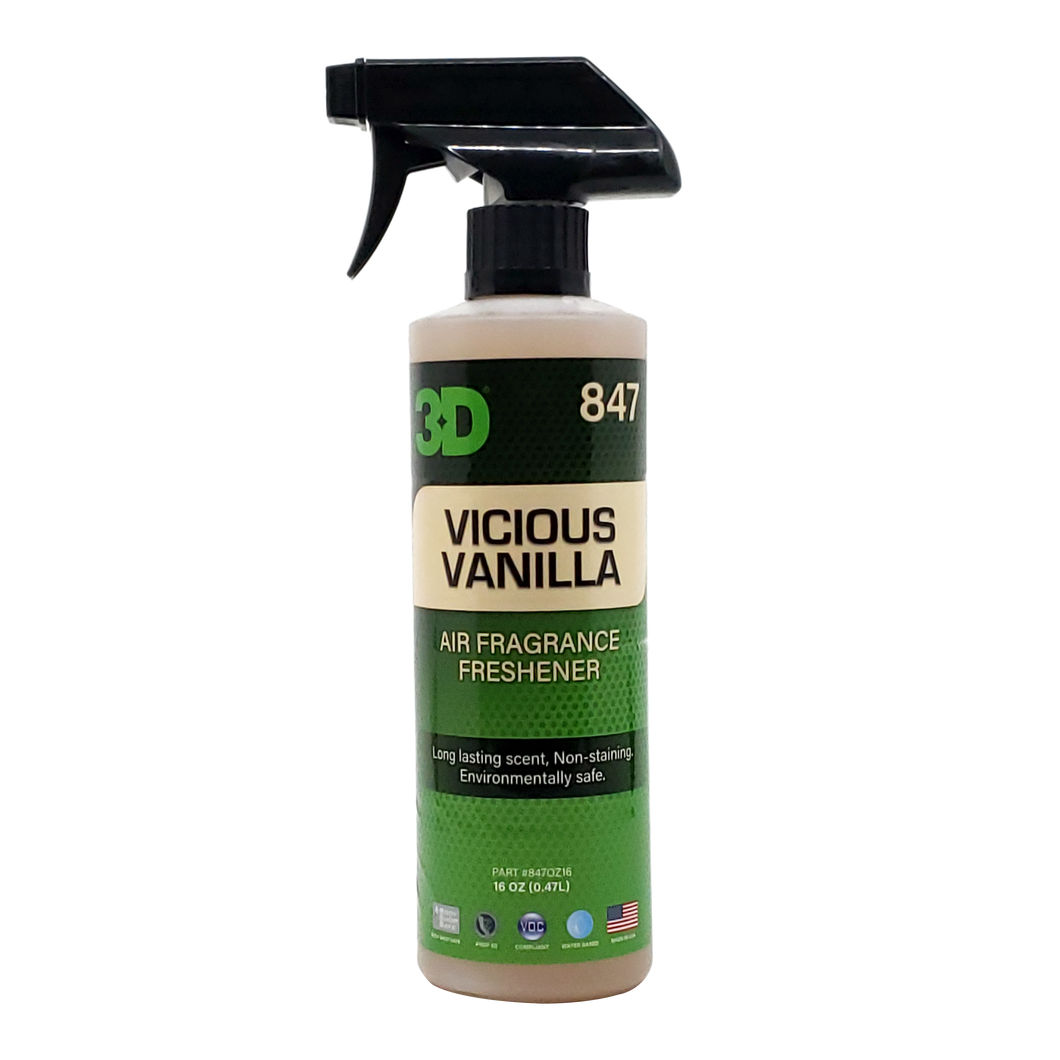 3D 847 l Vicious Vanilla Air Freshener