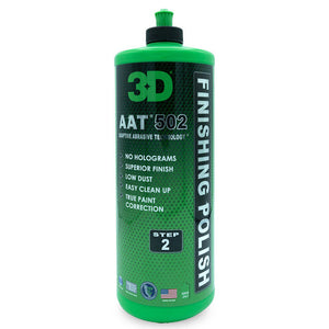 3D AAT 501+502 Combo 32oz Kit Perfect 2-Step Cut+Finish Polish