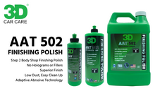 Load image into Gallery viewer, 3D AAT 501+502 Combo 8oz Kit Perfect 2-Step Cut+Finish Polish